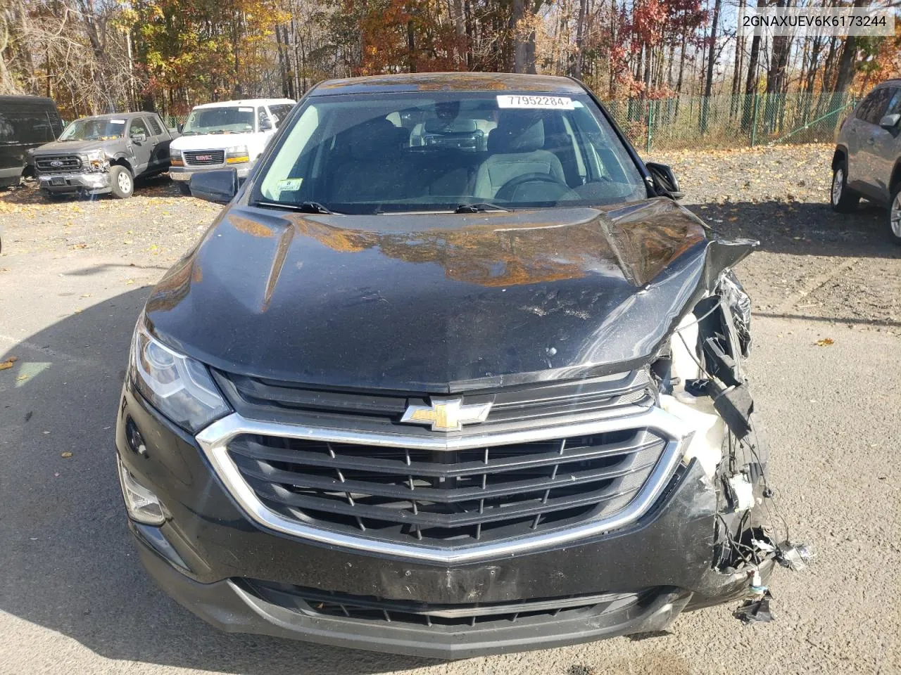 2019 Chevrolet Equinox Lt VIN: 2GNAXUEV6K6173244 Lot: 77952284