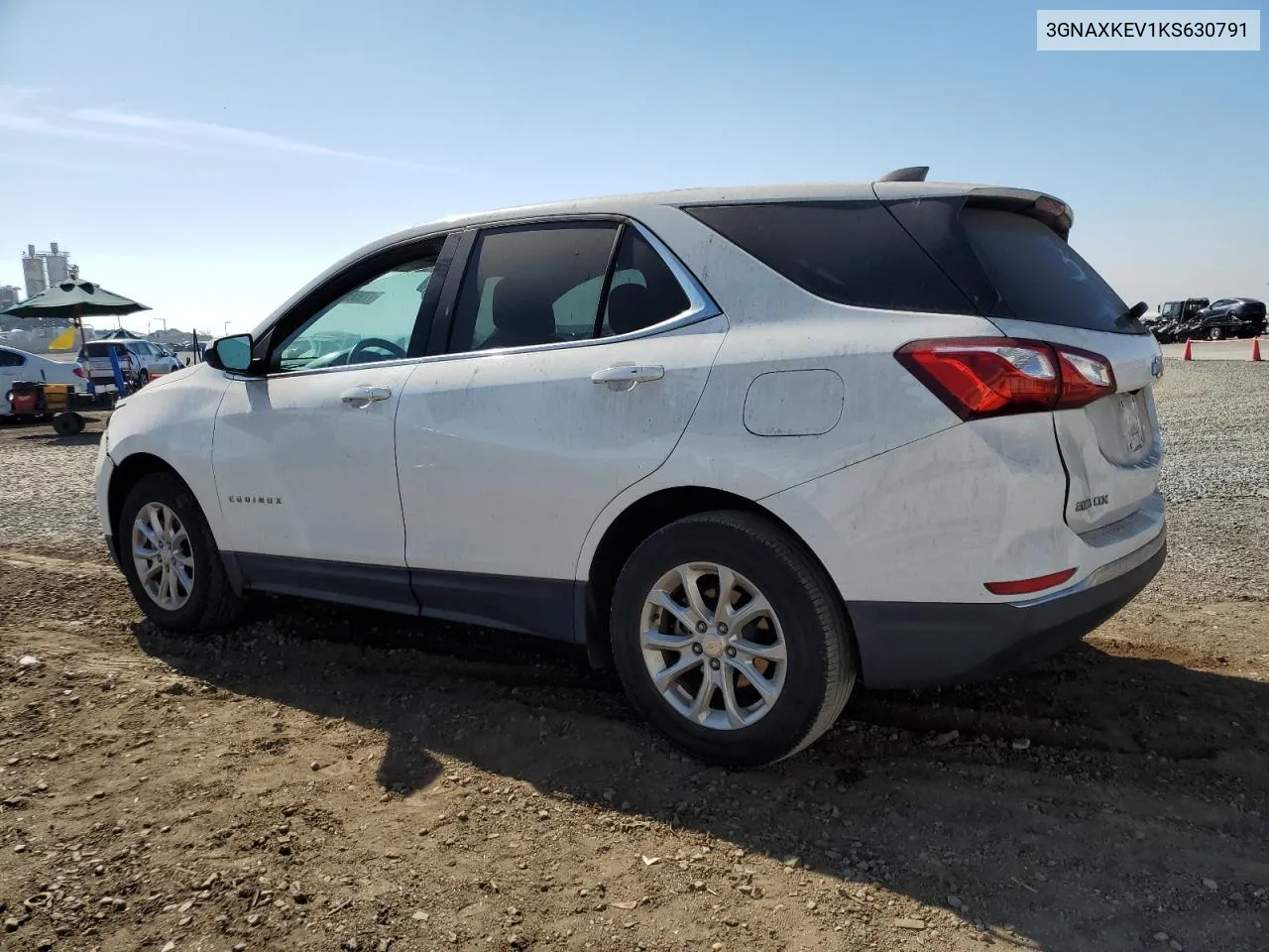 2019 Chevrolet Equinox Lt VIN: 3GNAXKEV1KS630791 Lot: 77956704