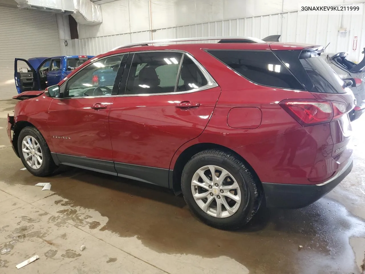 2019 Chevrolet Equinox Lt VIN: 3GNAXKEV9KL211999 Lot: 77975754