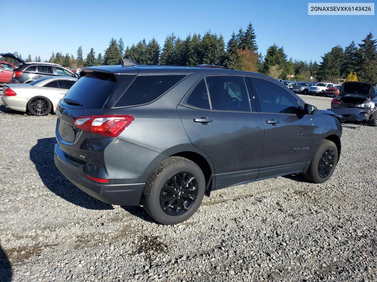 2019 Chevrolet Equinox Ls VIN: 2GNAXSEVXK6143426 Lot: 78017434