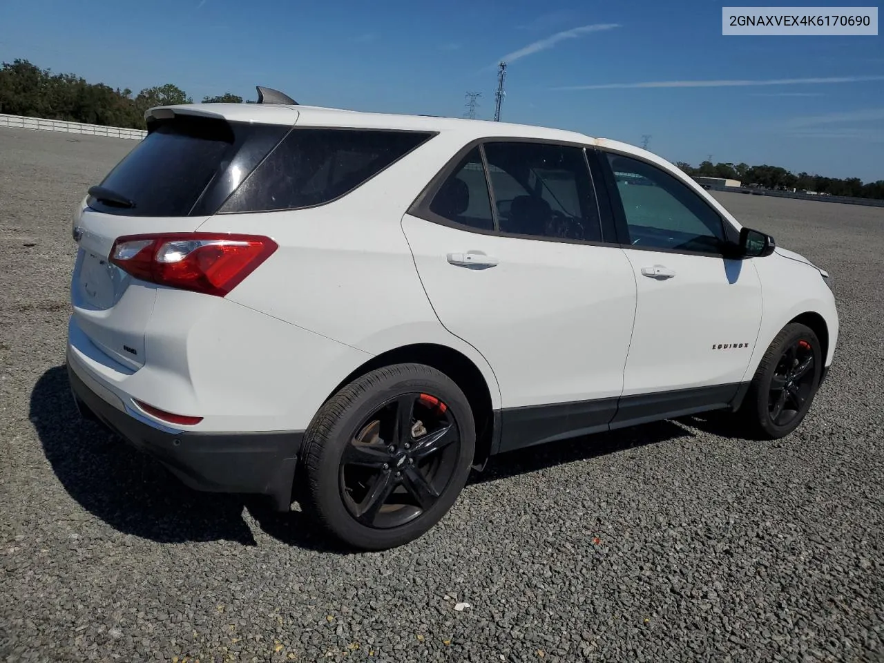 2019 Chevrolet Equinox Lt VIN: 2GNAXVEX4K6170690 Lot: 78019014