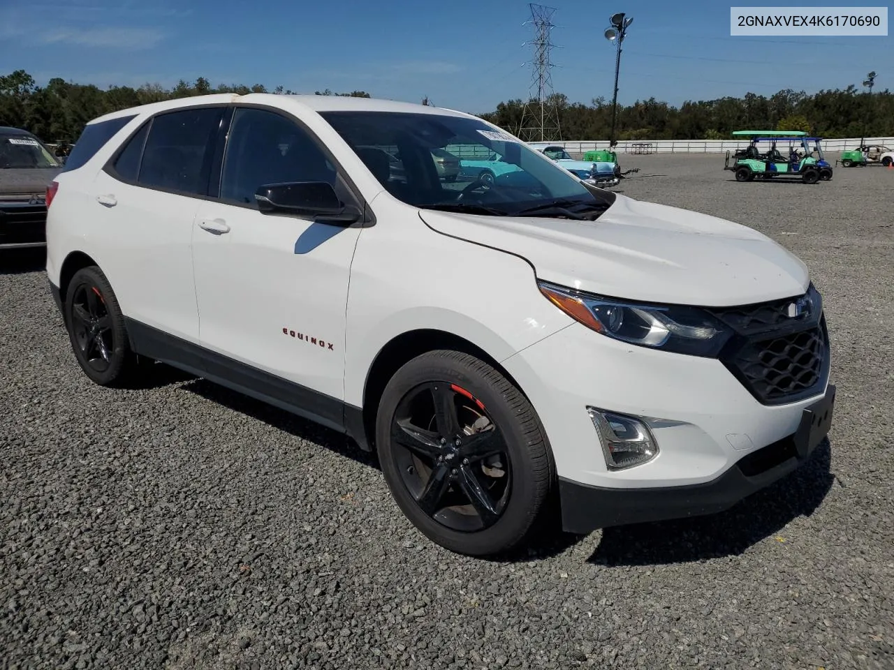 2019 Chevrolet Equinox Lt VIN: 2GNAXVEX4K6170690 Lot: 78019014