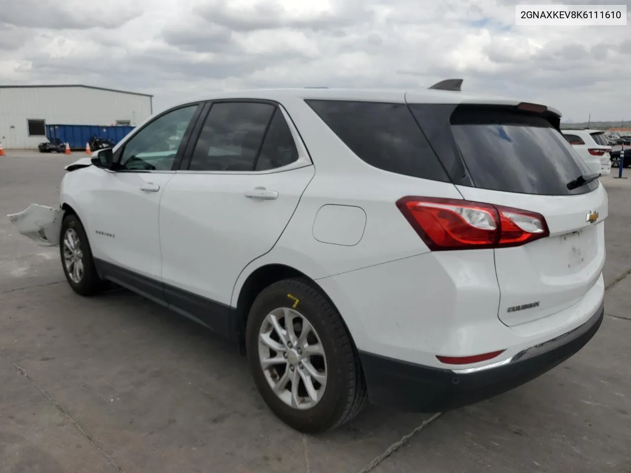 2019 Chevrolet Equinox Lt VIN: 2GNAXKEV8K6111610 Lot: 78081704