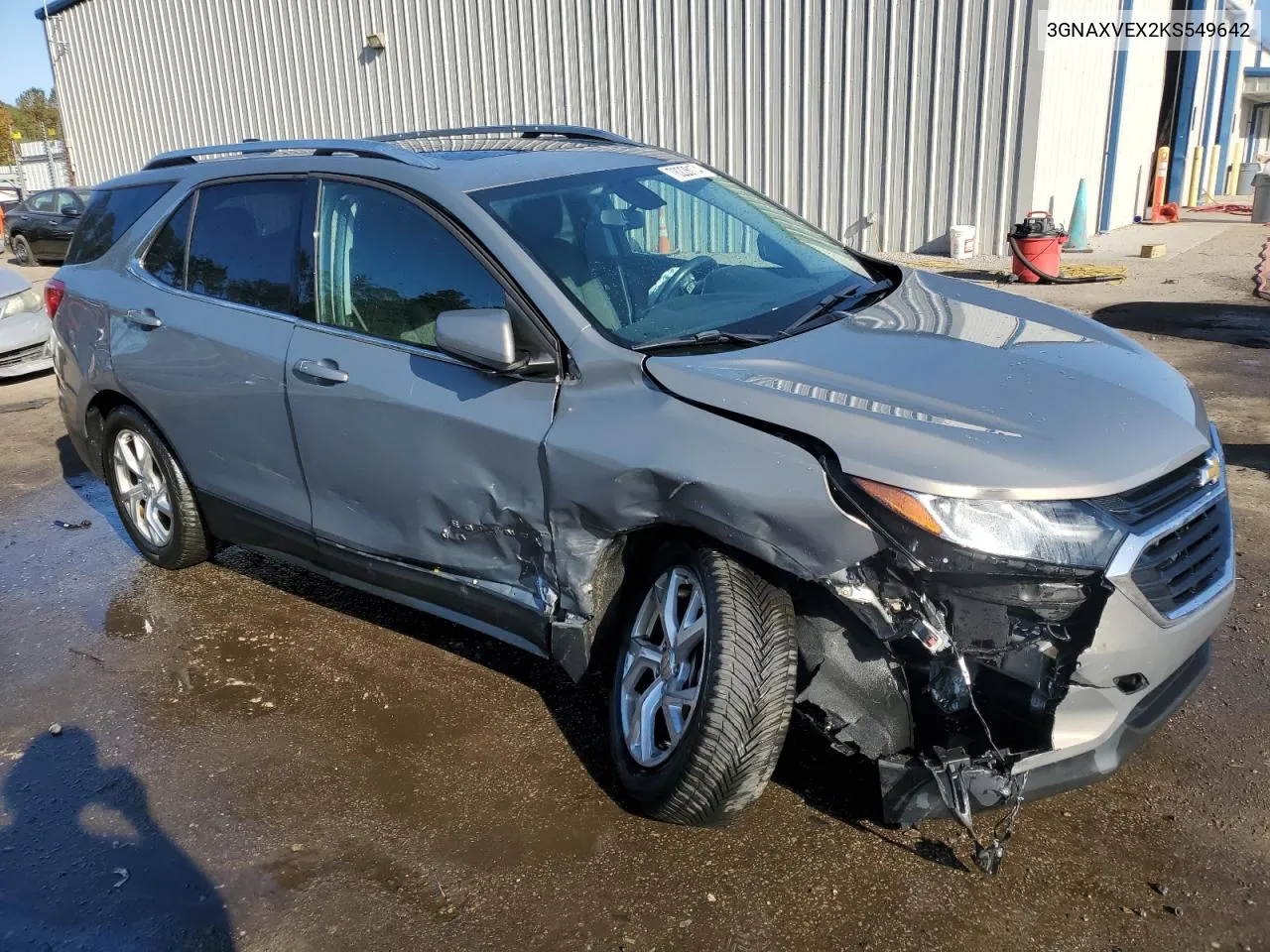 2019 Chevrolet Equinox Lt VIN: 3GNAXVEX2KS549642 Lot: 78226174