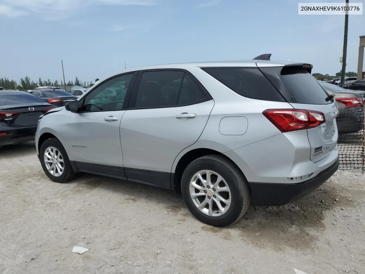 2019 Chevrolet Equinox Ls VIN: 2GNAXHEV9K6103776 Lot: 78239044