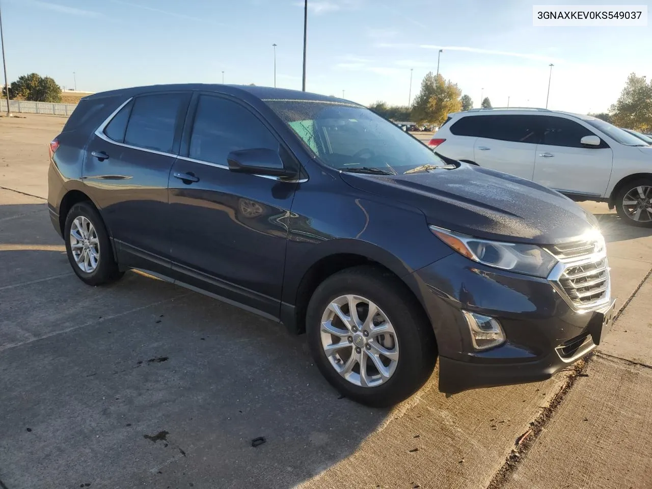 2019 Chevrolet Equinox Lt VIN: 3GNAXKEV0KS549037 Lot: 78253064