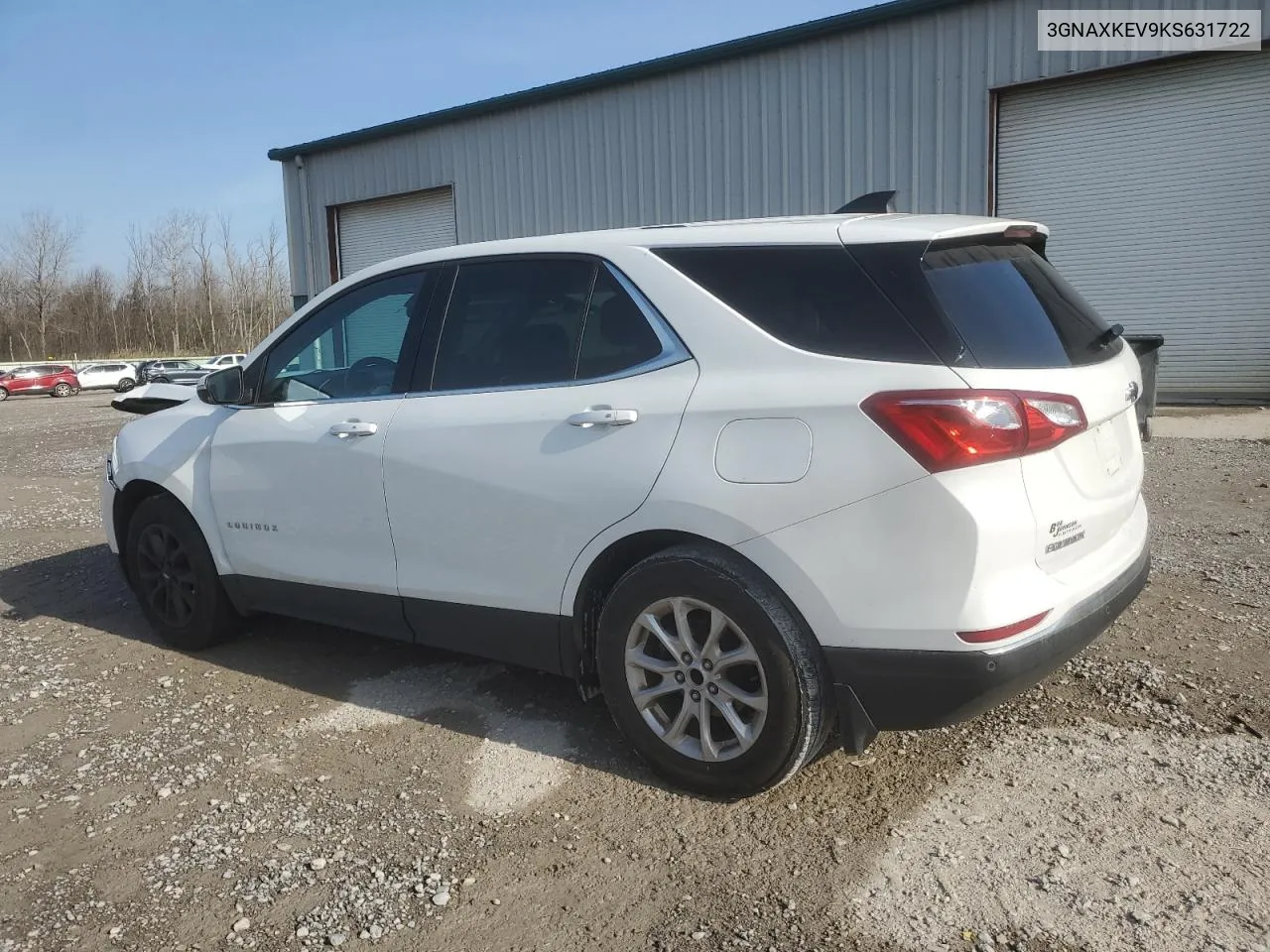 2019 Chevrolet Equinox Lt VIN: 3GNAXKEV9KS631722 Lot: 78289604