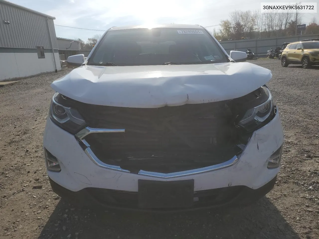 2019 Chevrolet Equinox Lt VIN: 3GNAXKEV9KS631722 Lot: 78289604