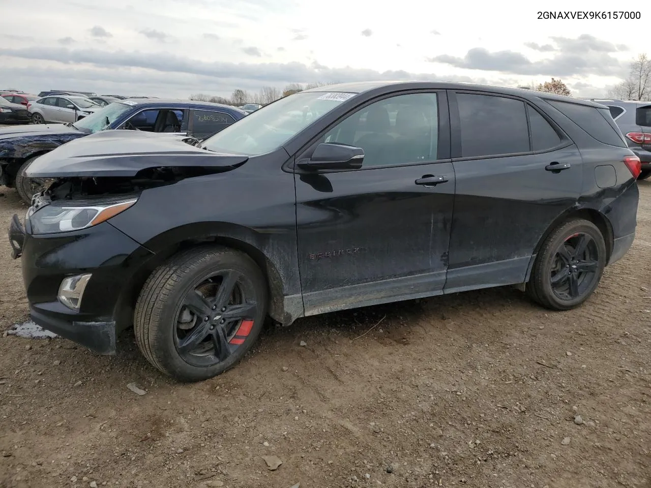 2019 Chevrolet Equinox Lt VIN: 2GNAXVEX9K6157000 Lot: 78383944