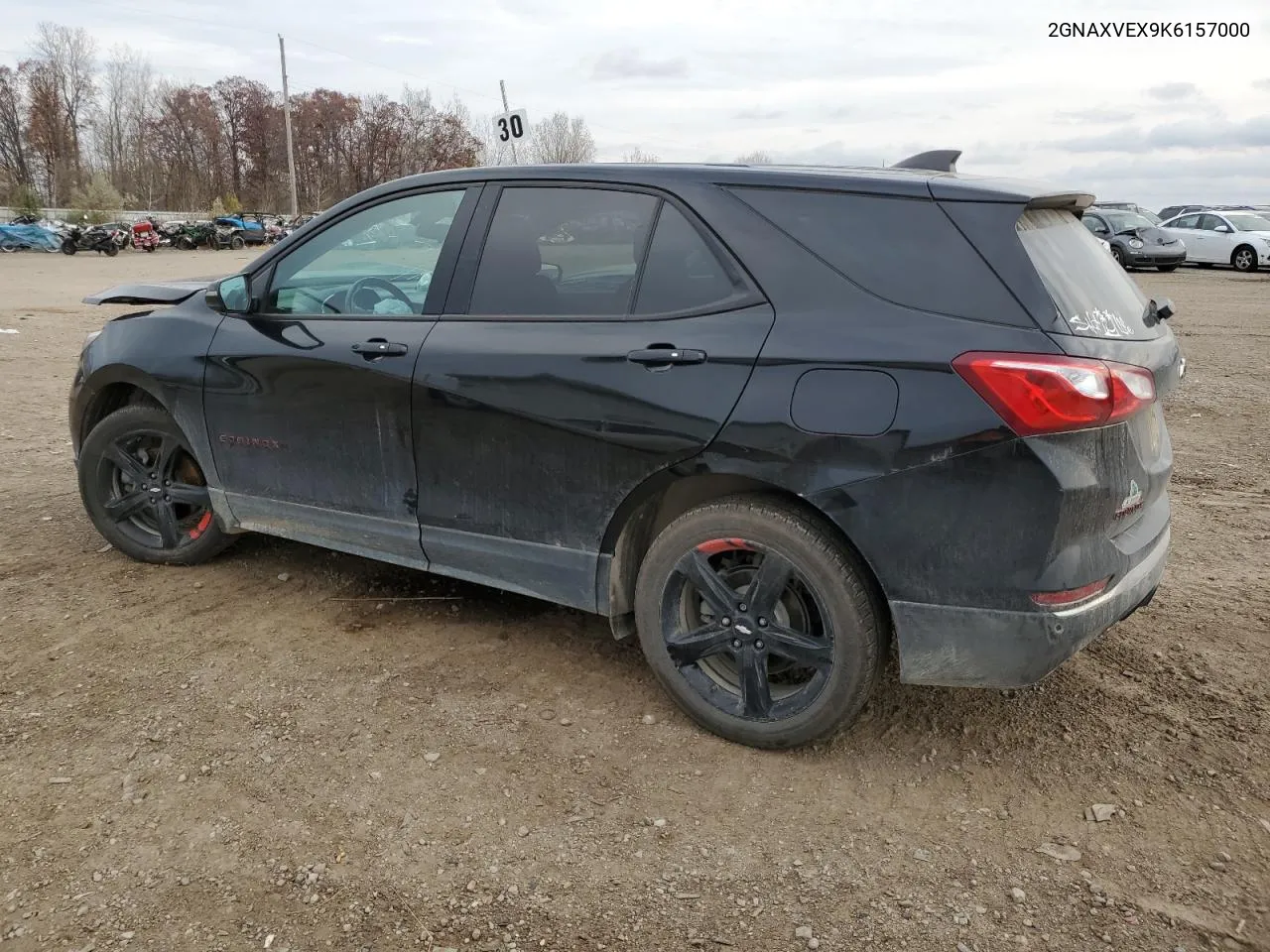 2019 Chevrolet Equinox Lt VIN: 2GNAXVEX9K6157000 Lot: 78383944