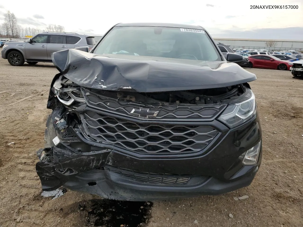 2019 Chevrolet Equinox Lt VIN: 2GNAXVEX9K6157000 Lot: 78383944