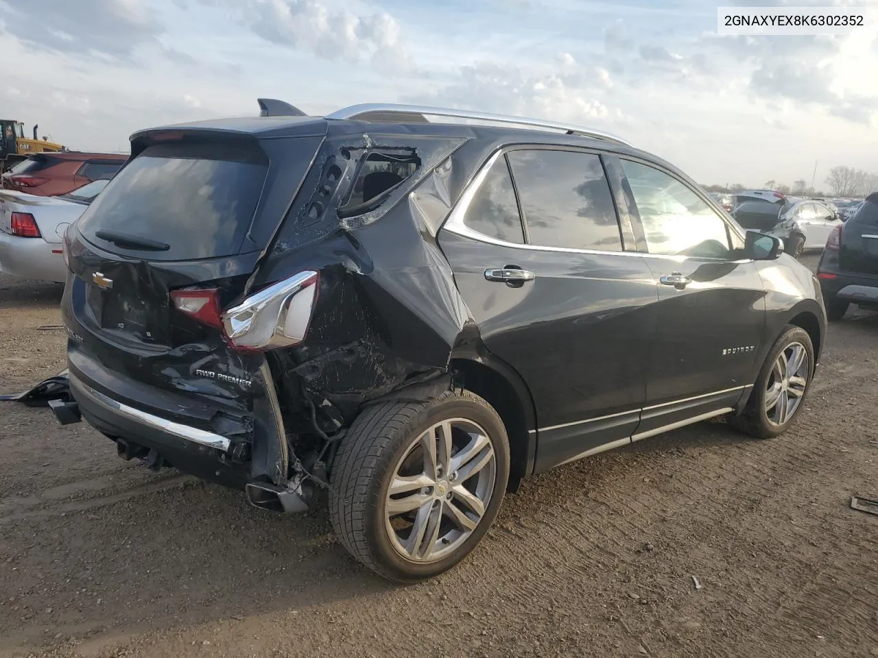 2019 Chevrolet Equinox Premier VIN: 2GNAXYEX8K6302352 Lot: 78389114