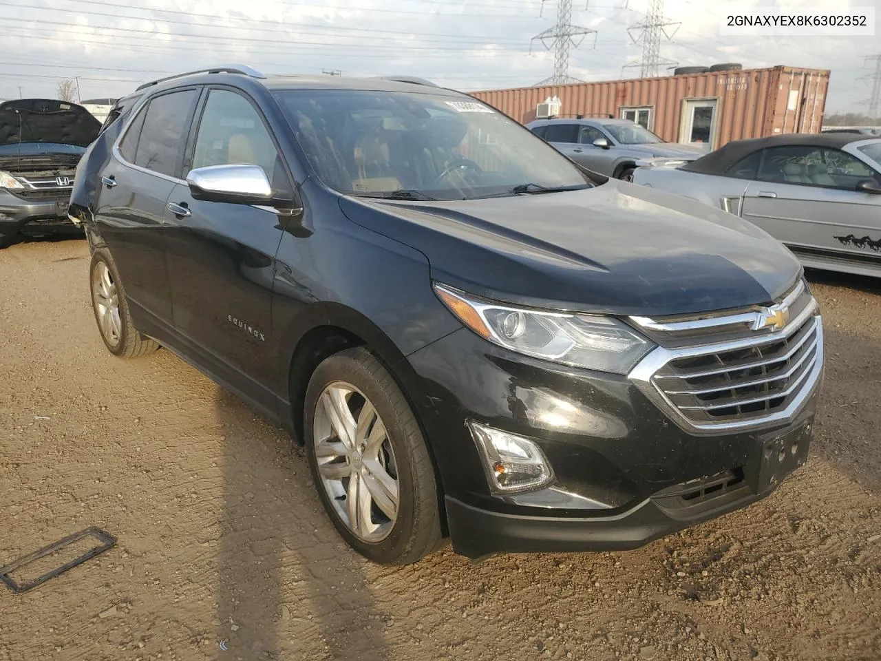 2019 Chevrolet Equinox Premier VIN: 2GNAXYEX8K6302352 Lot: 78389114