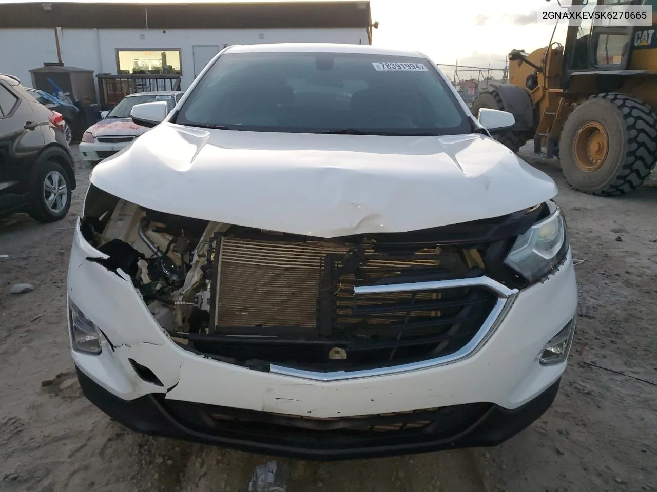 2019 Chevrolet Equinox Lt VIN: 2GNAXKEV5K6270665 Lot: 78391994