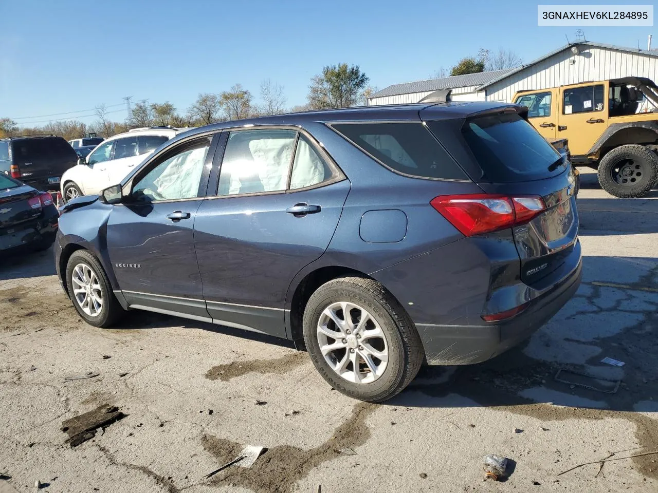 2019 Chevrolet Equinox Ls VIN: 3GNAXHEV6KL284895 Lot: 78500724