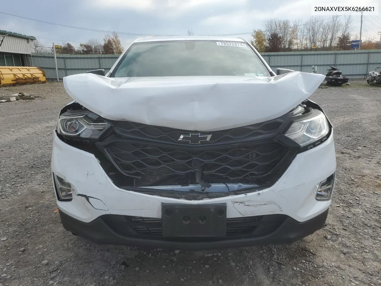 2019 Chevrolet Equinox Lt VIN: 2GNAXVEX5K6266621 Lot: 78522874