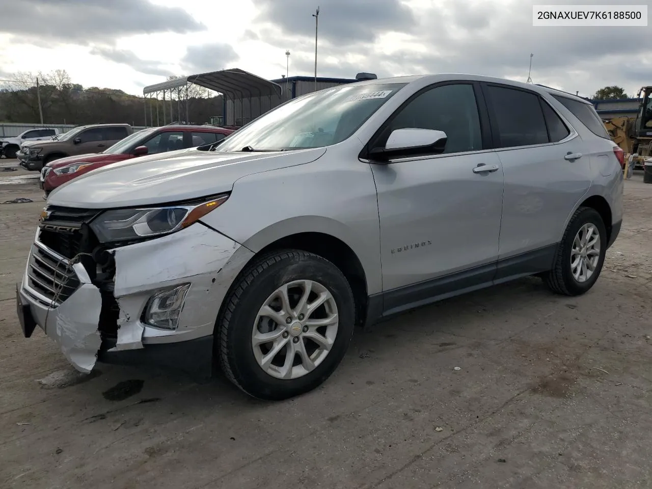 2019 Chevrolet Equinox Lt VIN: 2GNAXUEV7K6188500 Lot: 78535444