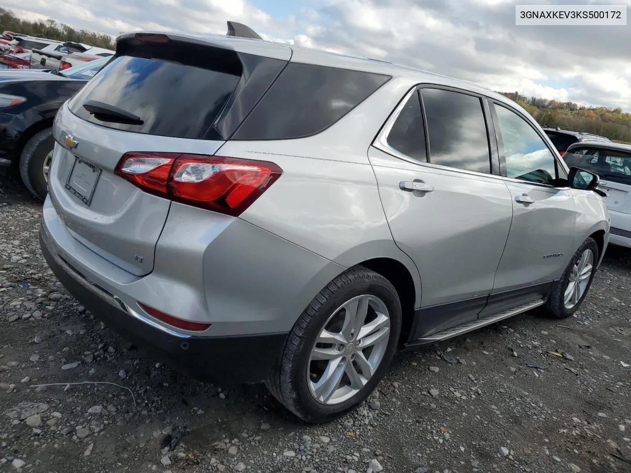 2019 Chevrolet Equinox Lt VIN: 3GNAXKEV3KS500172 Lot: 78610094