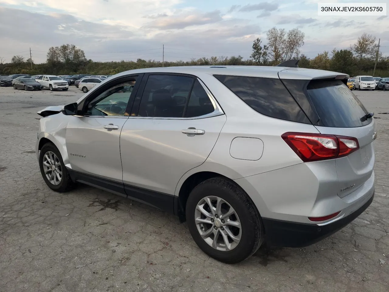 2019 Chevrolet Equinox Lt VIN: 3GNAXJEV2KS605750 Lot: 78614484