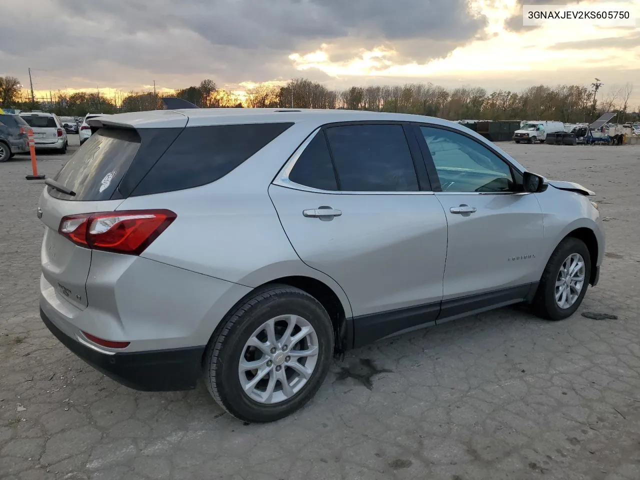 2019 Chevrolet Equinox Lt VIN: 3GNAXJEV2KS605750 Lot: 78614484