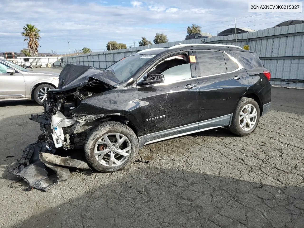 2019 Chevrolet Equinox Premier VIN: 2GNAXNEV3K6215827 Lot: 78619874