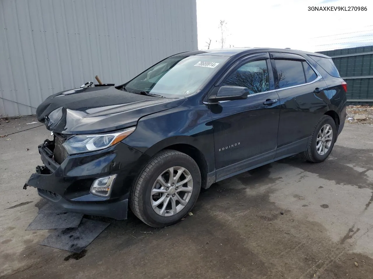 2019 Chevrolet Equinox Lt VIN: 3GNAXKEV9KL270986 Lot: 78659914