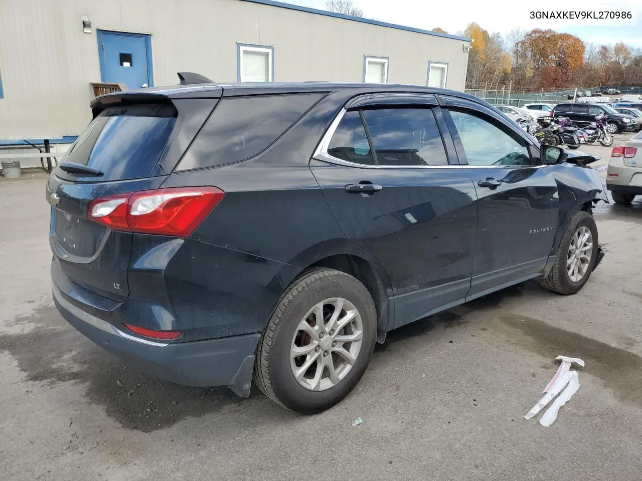 2019 Chevrolet Equinox Lt VIN: 3GNAXKEV9KL270986 Lot: 78659914