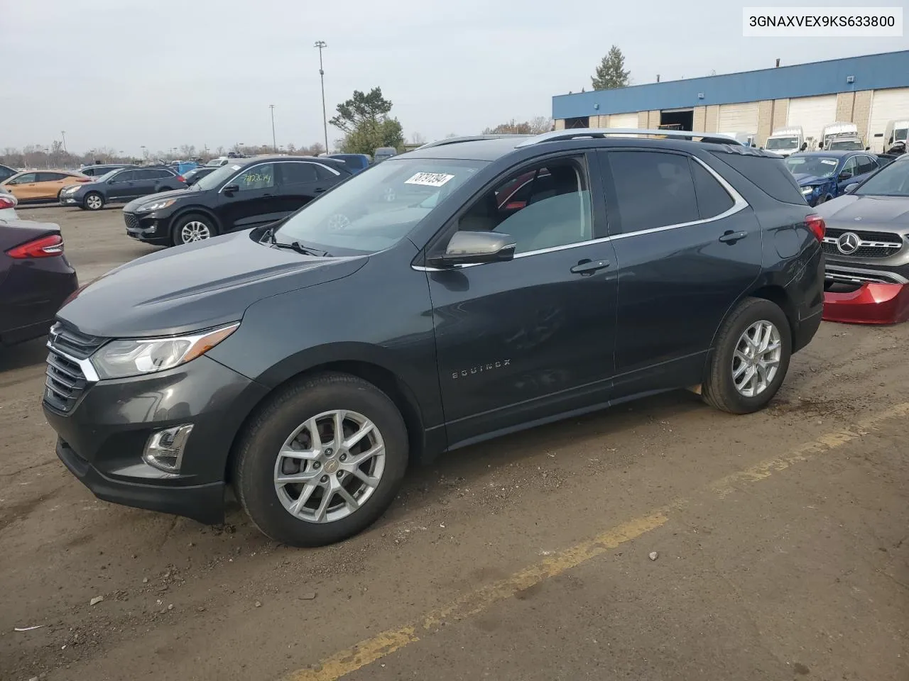 2019 Chevrolet Equinox Lt VIN: 3GNAXVEX9KS633800 Lot: 78791394