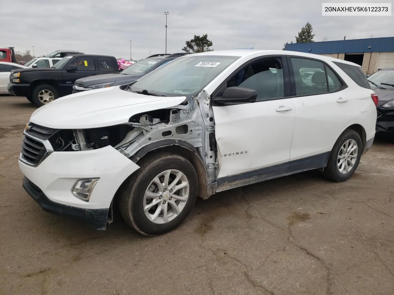 2019 Chevrolet Equinox Ls VIN: 2GNAXHEV5K6122373 Lot: 78835744