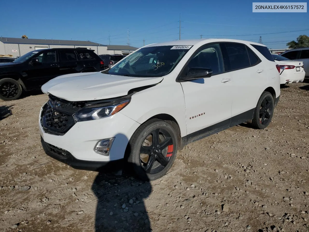 2019 Chevrolet Equinox Lt VIN: 2GNAXLEX4K6157572 Lot: 78860654