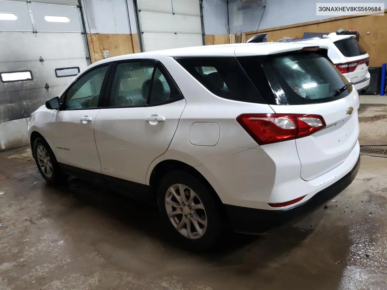 2019 Chevrolet Equinox Ls VIN: 3GNAXHEV8KS569684 Lot: 78909564