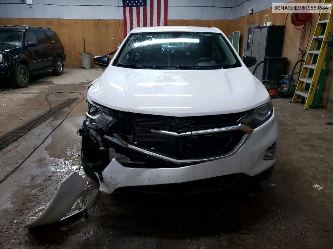 2019 Chevrolet Equinox Ls VIN: 3GNAXHEV8KS569684 Lot: 78909564