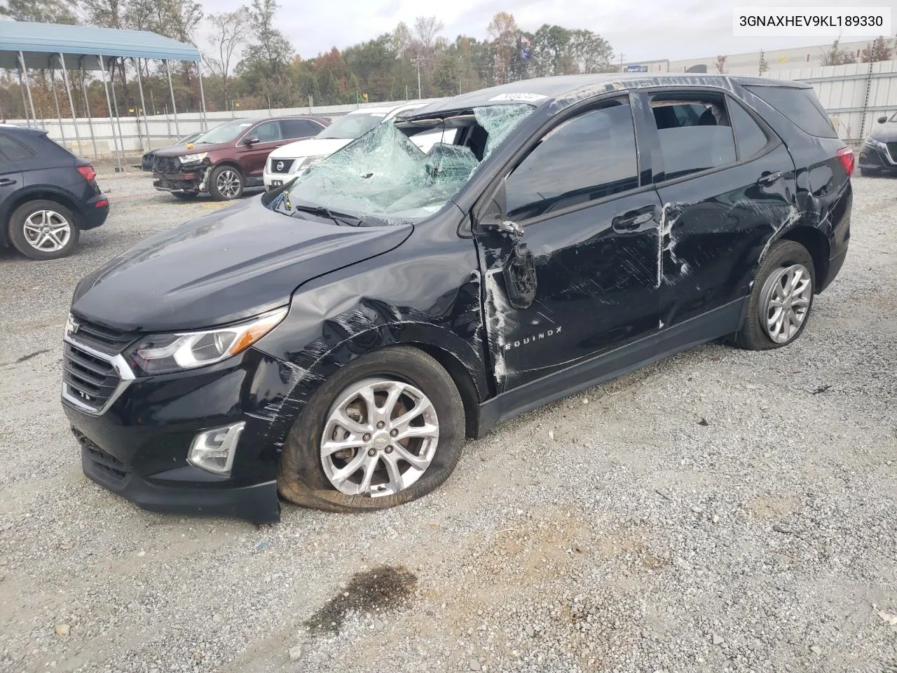 2019 Chevrolet Equinox Ls VIN: 3GNAXHEV9KL189330 Lot: 79000244