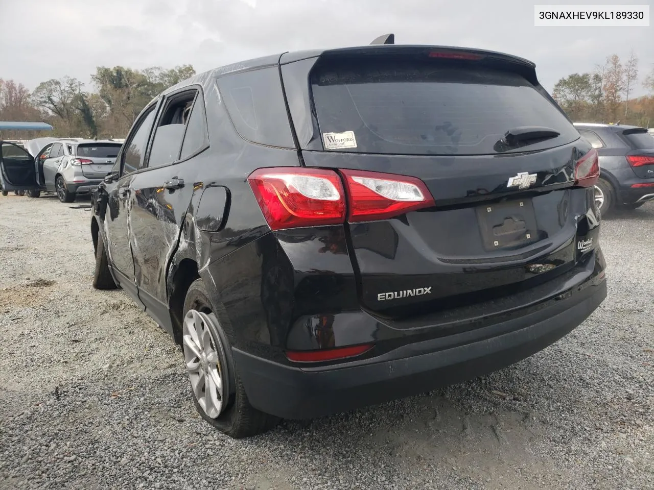 2019 Chevrolet Equinox Ls VIN: 3GNAXHEV9KL189330 Lot: 79000244