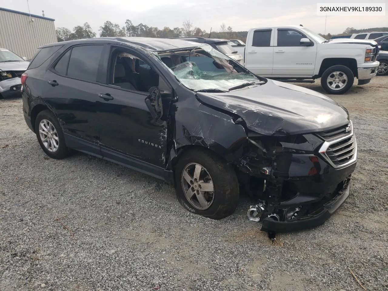 2019 Chevrolet Equinox Ls VIN: 3GNAXHEV9KL189330 Lot: 79000244