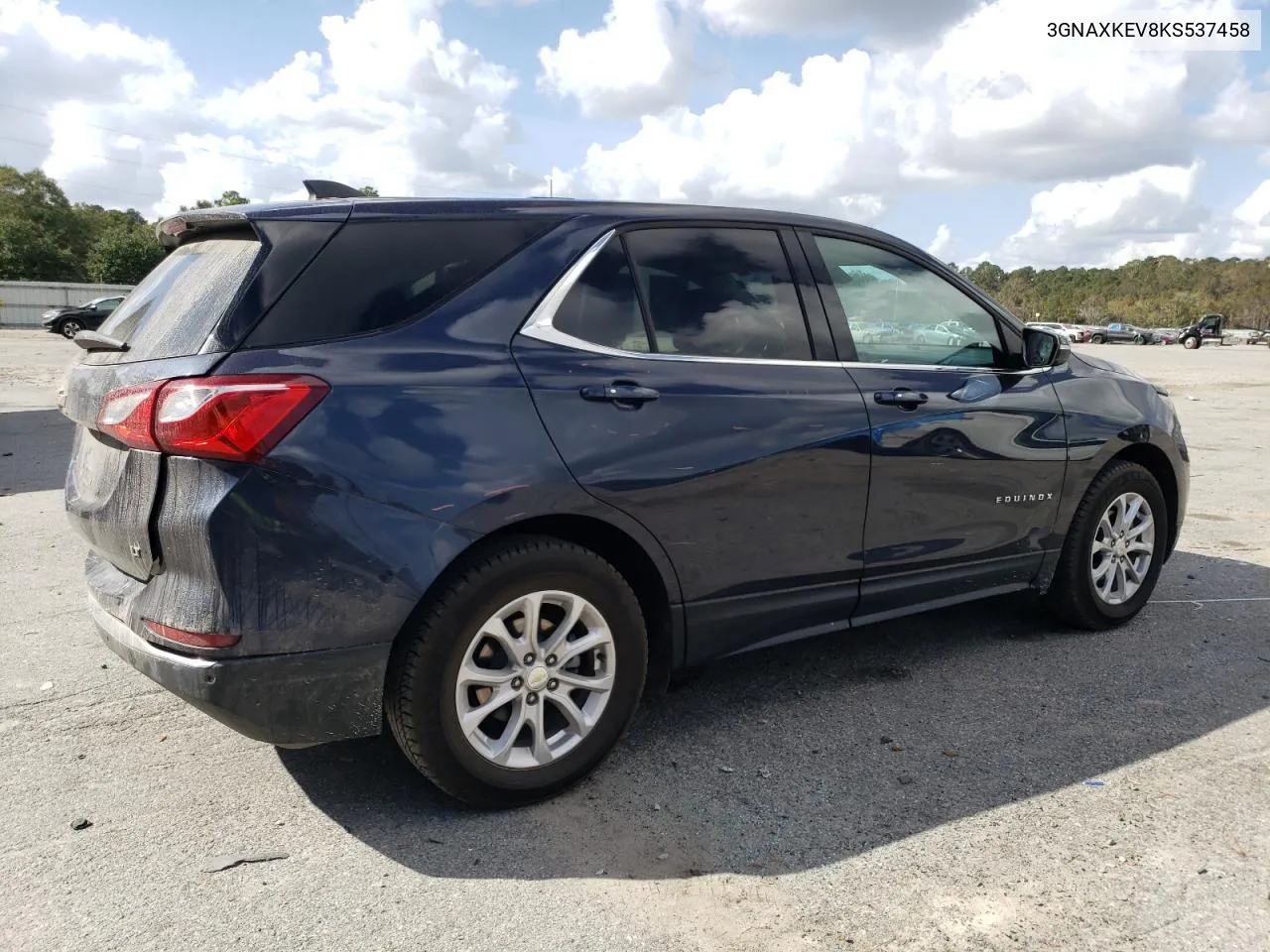 2019 Chevrolet Equinox Lt VIN: 3GNAXKEV8KS537458 Lot: 79014554