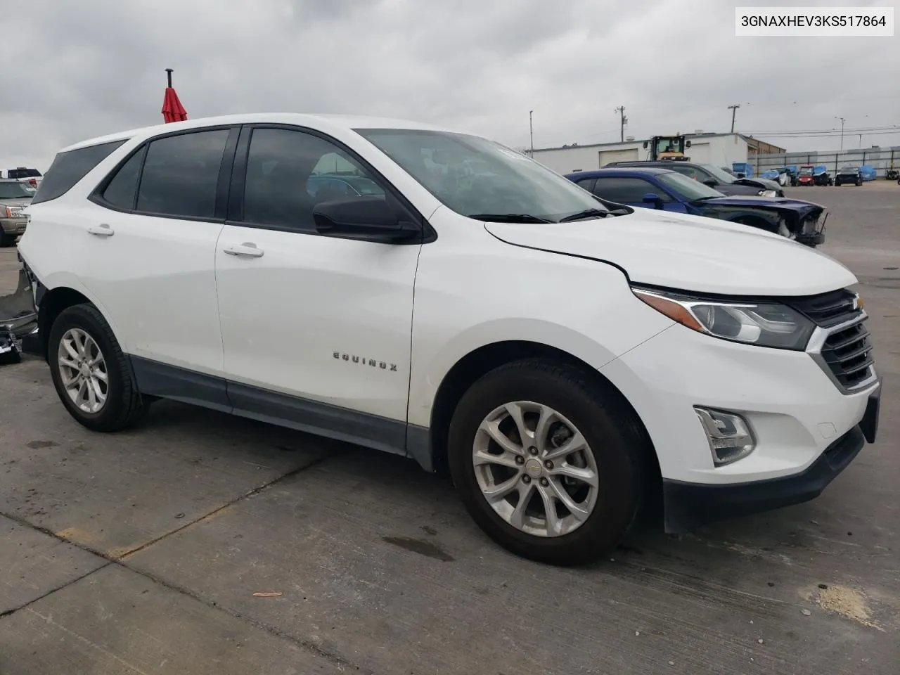 2019 Chevrolet Equinox Ls VIN: 3GNAXHEV3KS517864 Lot: 79021634