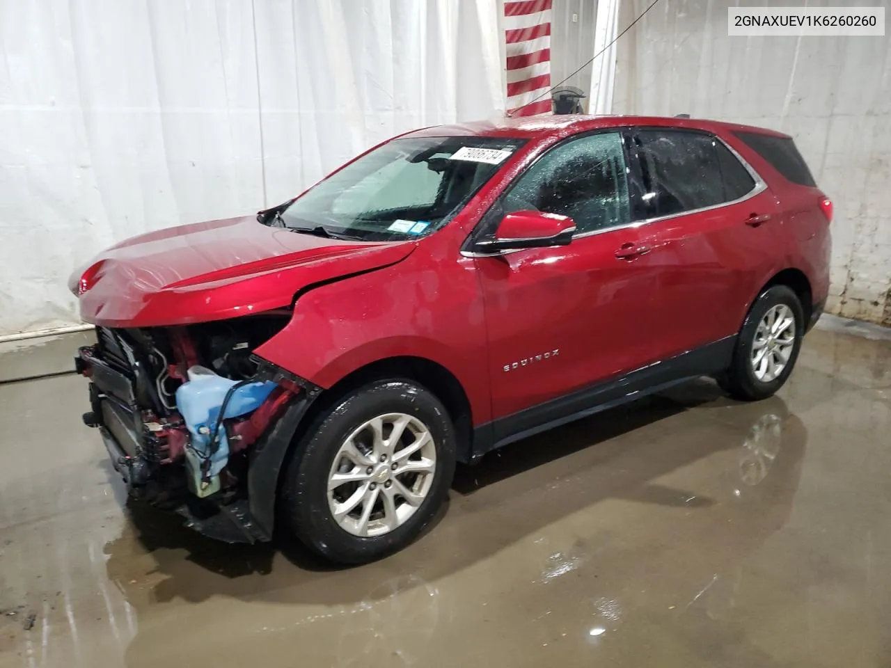 2019 Chevrolet Equinox Lt VIN: 2GNAXUEV1K6260260 Lot: 79086734