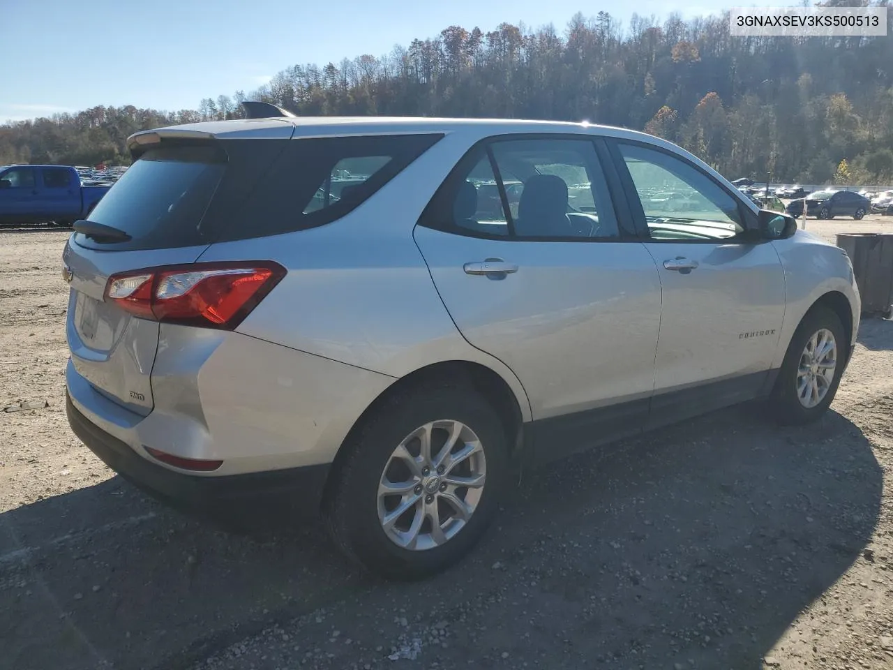 2019 Chevrolet Equinox Ls VIN: 3GNAXSEV3KS500513 Lot: 79155264