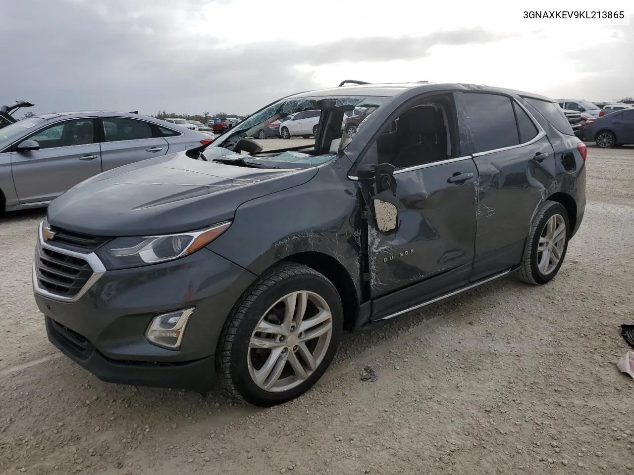 2019 Chevrolet Equinox Lt VIN: 3GNAXKEV9KL213865 Lot: 79346954