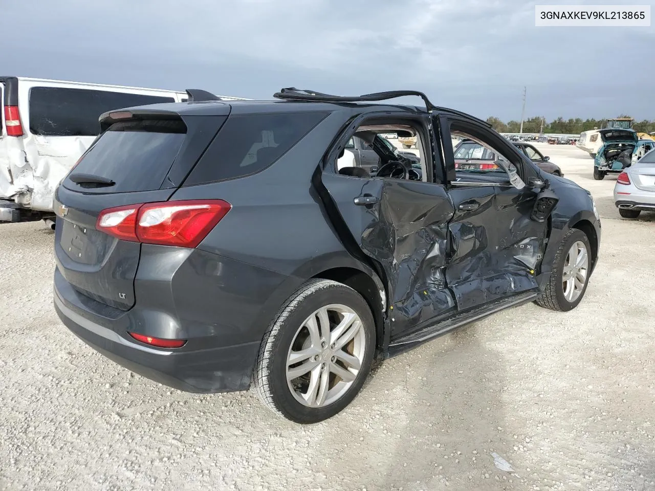 2019 Chevrolet Equinox Lt VIN: 3GNAXKEV9KL213865 Lot: 79346954