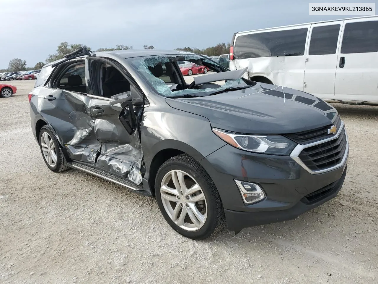 2019 Chevrolet Equinox Lt VIN: 3GNAXKEV9KL213865 Lot: 79346954