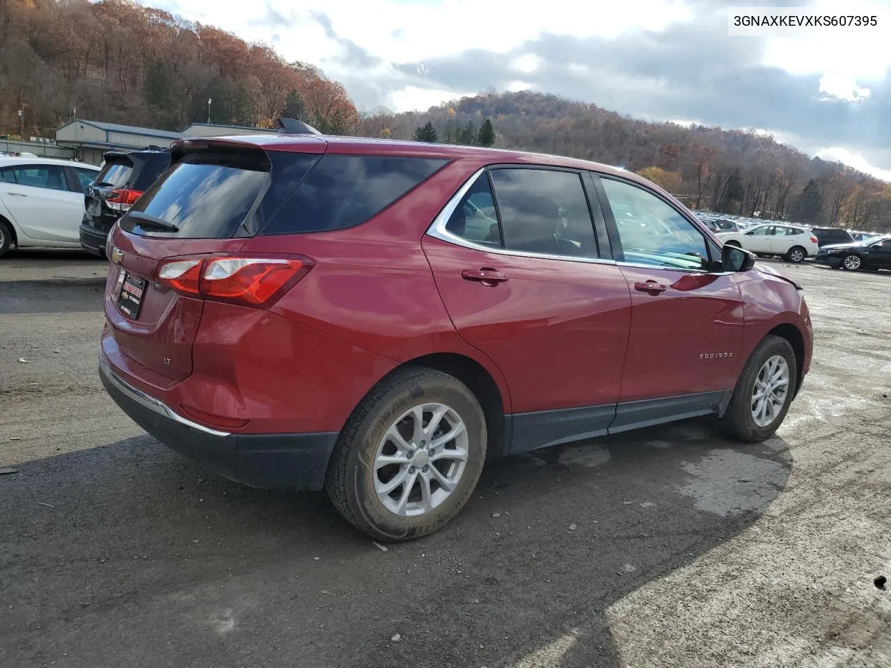 2019 Chevrolet Equinox Lt VIN: 3GNAXKEVXKS607395 Lot: 79416074