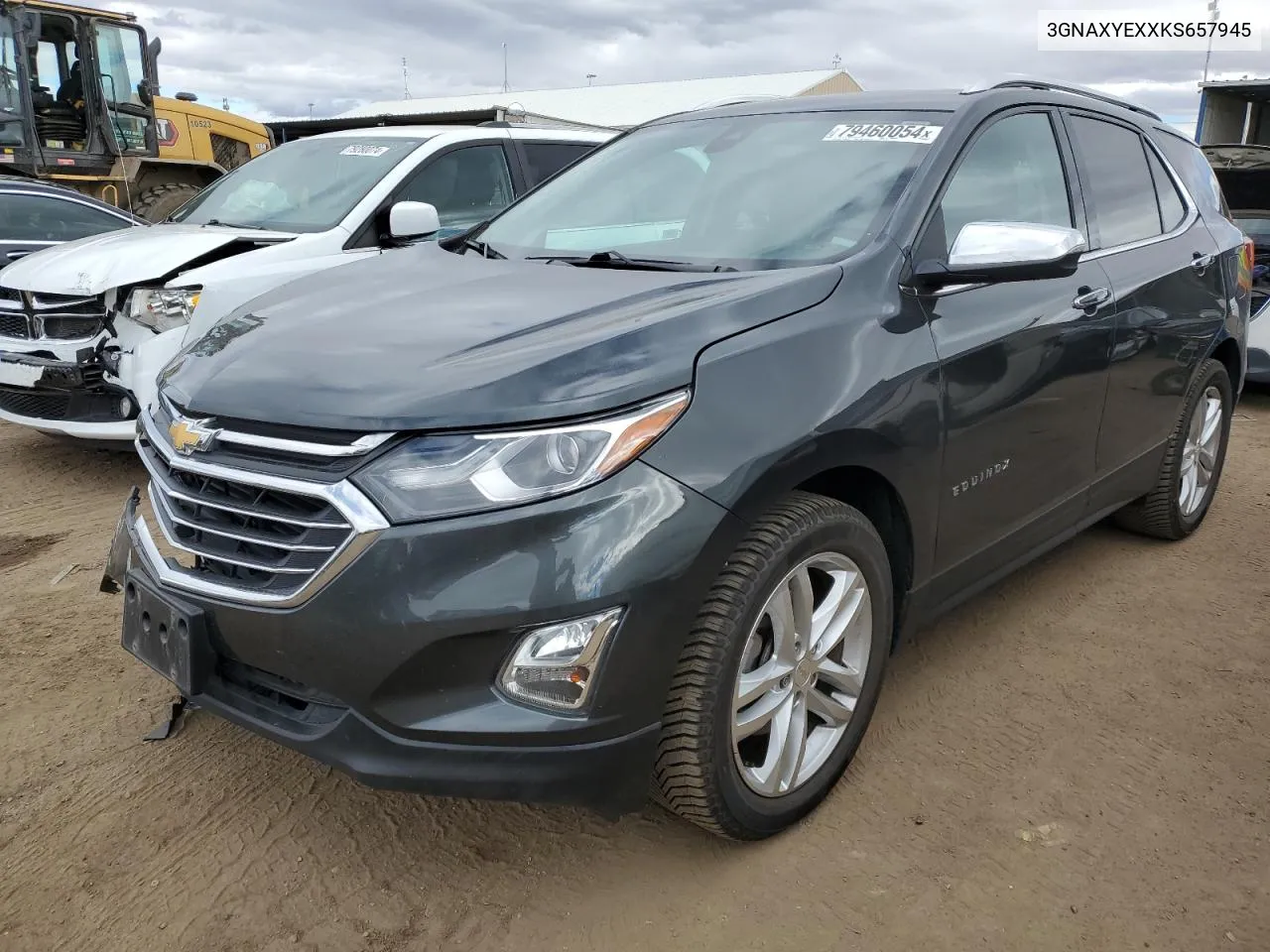 2019 Chevrolet Equinox Premier VIN: 3GNAXYEXXKS657945 Lot: 79460054