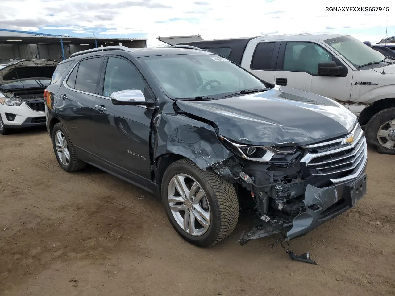 2019 Chevrolet Equinox Premier VIN: 3GNAXYEXXKS657945 Lot: 79460054