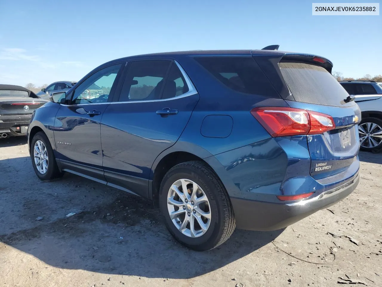 2019 Chevrolet Equinox Lt VIN: 2GNAXJEV0K6235882 Lot: 79544324