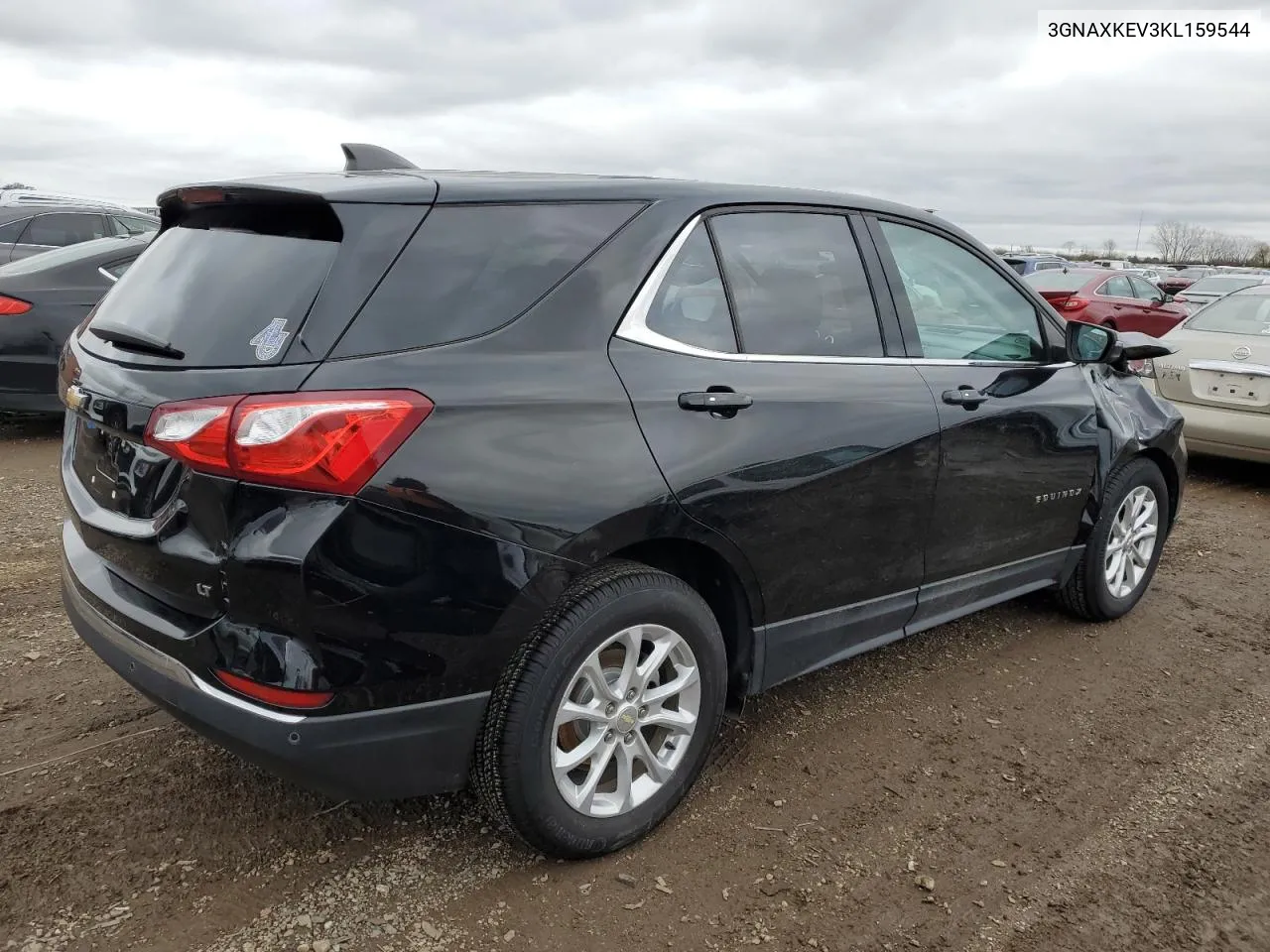 2019 Chevrolet Equinox Lt VIN: 3GNAXKEV3KL159544 Lot: 79566774