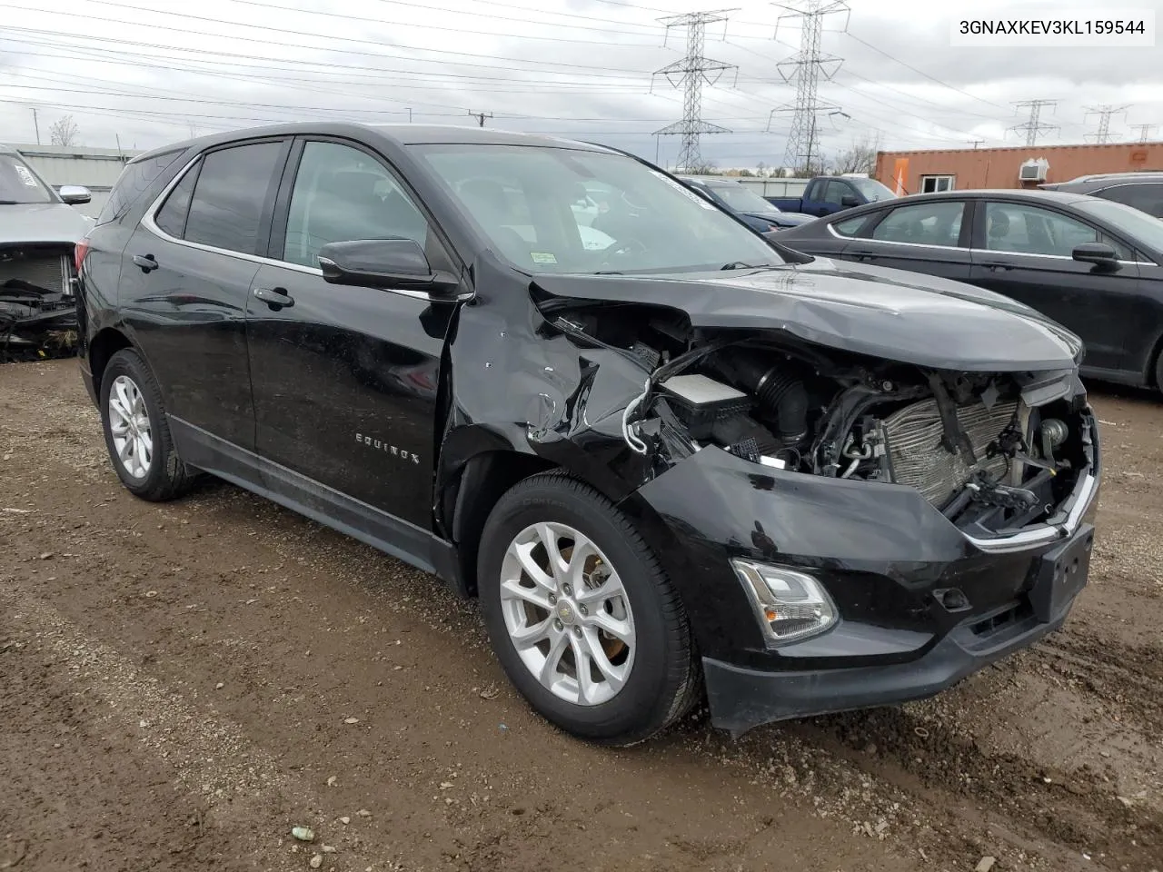 2019 Chevrolet Equinox Lt VIN: 3GNAXKEV3KL159544 Lot: 79566774