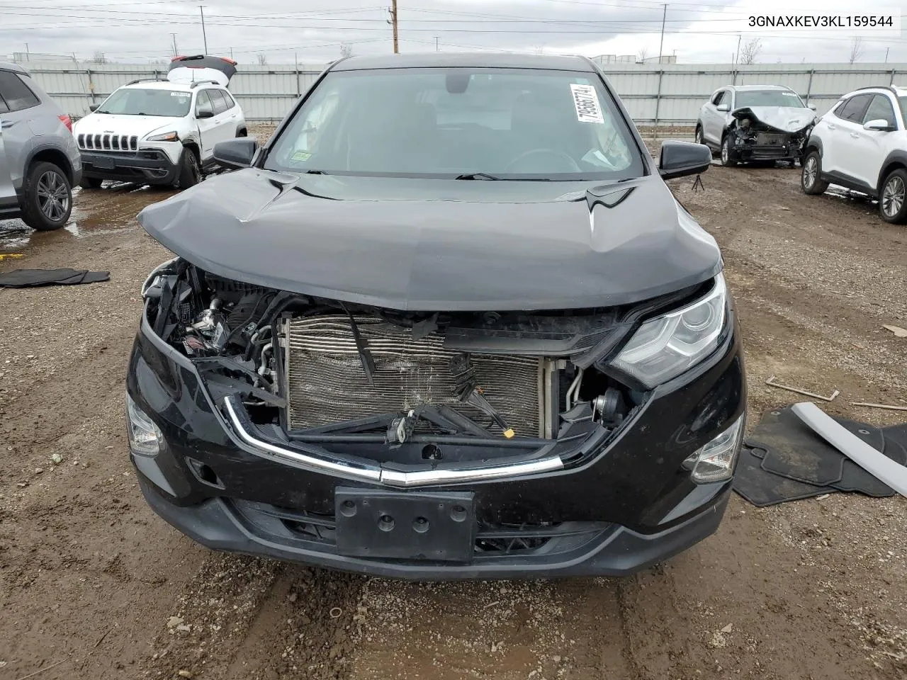 2019 Chevrolet Equinox Lt VIN: 3GNAXKEV3KL159544 Lot: 79566774