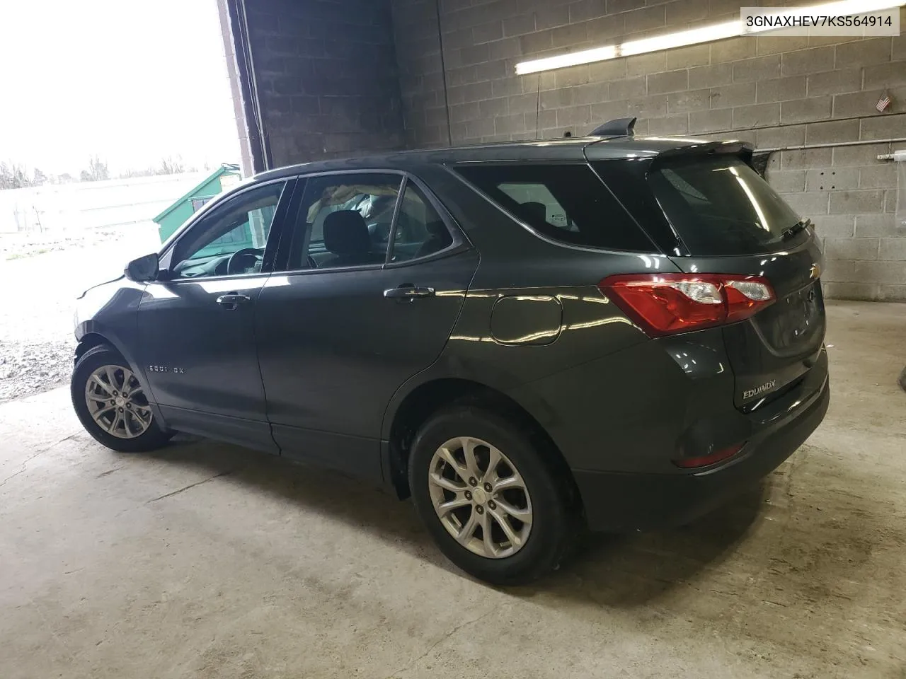 2019 Chevrolet Equinox Ls VIN: 3GNAXHEV7KS564914 Lot: 79615234